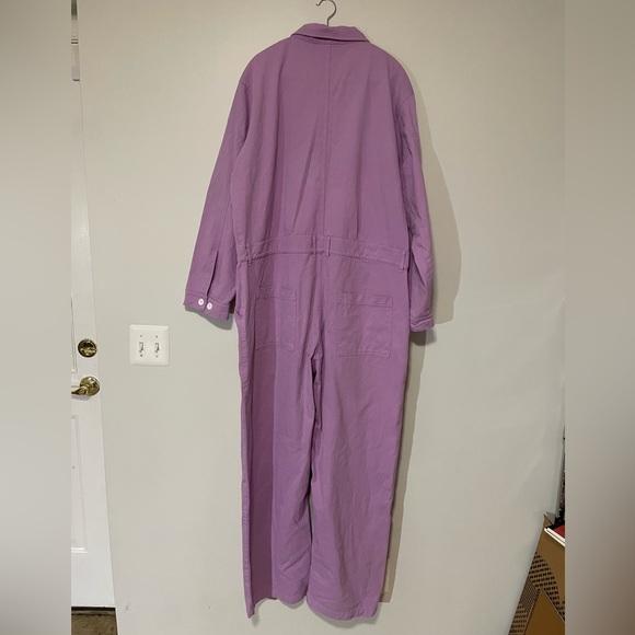 Big Bud Press Long-sleeve Lilac Jumpsuit 3xl - Picture 2 of 2